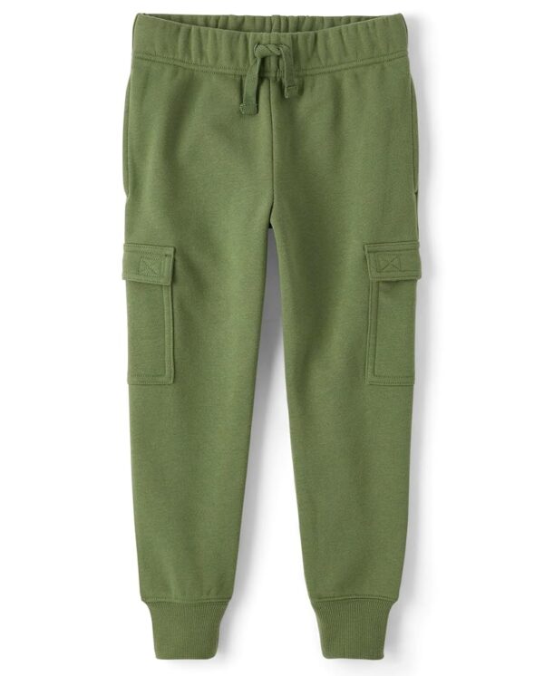 The Children's Place Boys' Active Fleece Jogger Pants