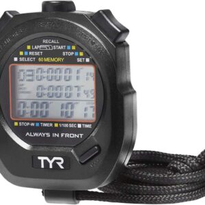 TYR Z-200 Stopwatch, Black, NA