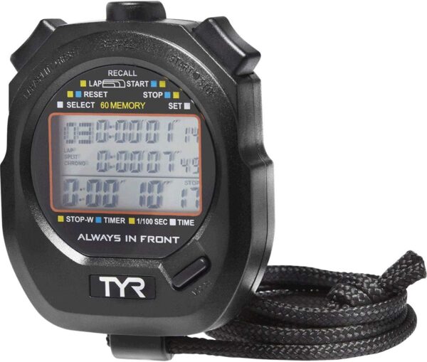 TYR Z-200 Stopwatch, Black, NA