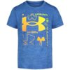 Under Armour Boys' Classic Core Logo T-Shirt, Wordmark Print & Baseball Designs, Crew Neck