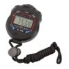 Waterproof Multi-Function Electronic Sports Stopwatch Timer Water Resistant,Ideal for Sports Coaches Fitness Coaches and Referees,Large Display with Date Time and Alarm Function