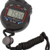 Waterproof Multifunctional Electronic Sports Stopwatch Timer, Waterproof, is an Ideal Choice for Sports Coaches and Referees, with a Large Display Screen with Date and time and...