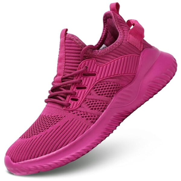 Womens Walking Shoes Tennis Running Casual Lightweight Breathable Sneakers Work Gym Soft Sole