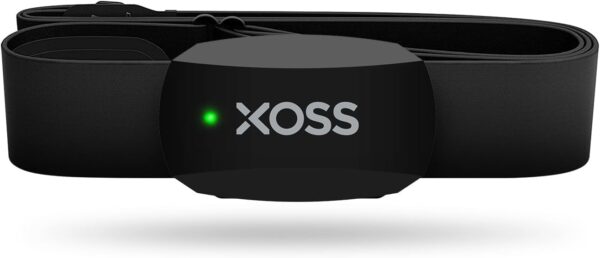 XOSS Chest Strap Heart Rate Monitor Bluetooth 4.0, IP67 Waterproof Heart Rate Tracker Sensor, Wireless Heart Rate with Chest Strap Health Accessories